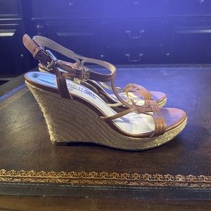 Micheal Kors Strappy Wedges size 5.5